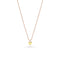 fancy yellow diamond nestled into rose gold <span class='visuallyhidden'>Call, text 323-404-2959 for shopping help.</span>